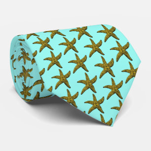 Corbata Dibujo Antiguo de Estrella de Mar