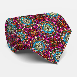 Corbata Dibujo de Flor