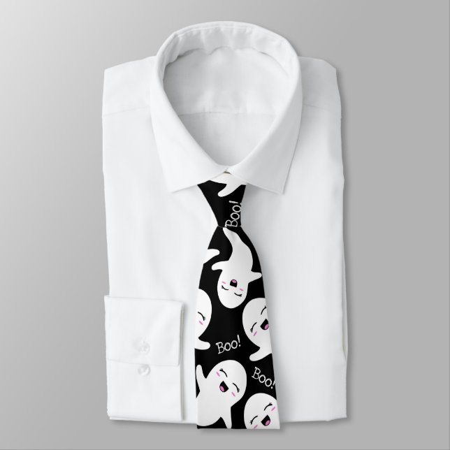 Corbata ¡Dichosos Fantasmas en Vuelo! (Atado)