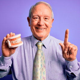 Corbata Dientes de acuarela