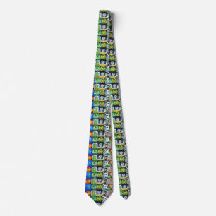 Corbata Diez Pequeños Monstruos