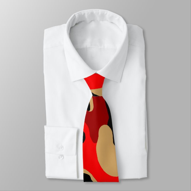 Corbata Difamación С roja (Atado)