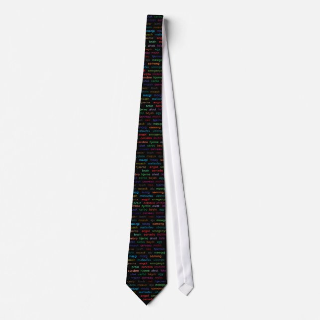 Corbata Diga el cerebro (Anverso)