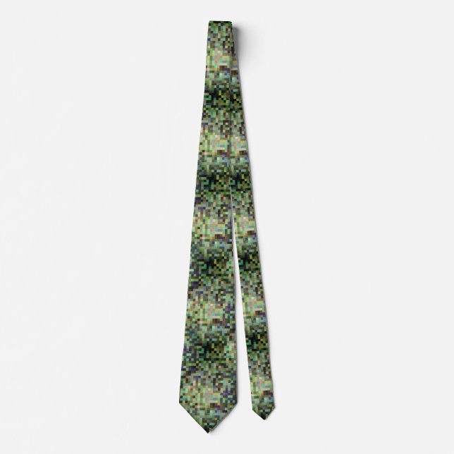 Corbata Digital Dazzle Camo (Anverso)