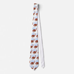 Corbata Dinosaurio Whimsical Personalizado Art
