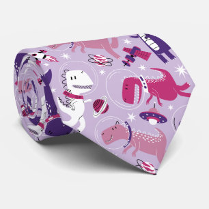 Corbata Dinosaurios Espaciales, Dinosaurios Cutos, Estrell