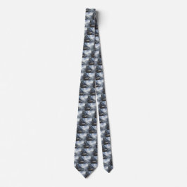 Corbata Dinosaurios Vintage, Barapasaurus con nubes de tor