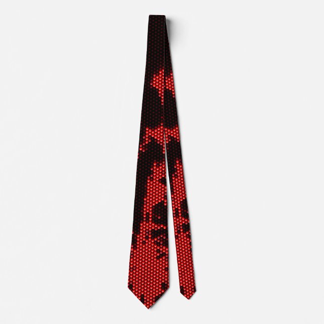 Corbata Diodo Emisor de Luz Zepelín (Anverso)