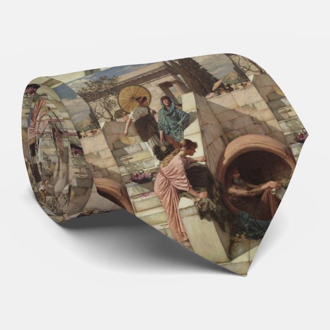 Corbata Diógenes de John William Waterhouse (Enrollado)