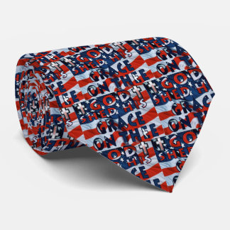 Corbata Dios bendiga a Estados Unidos