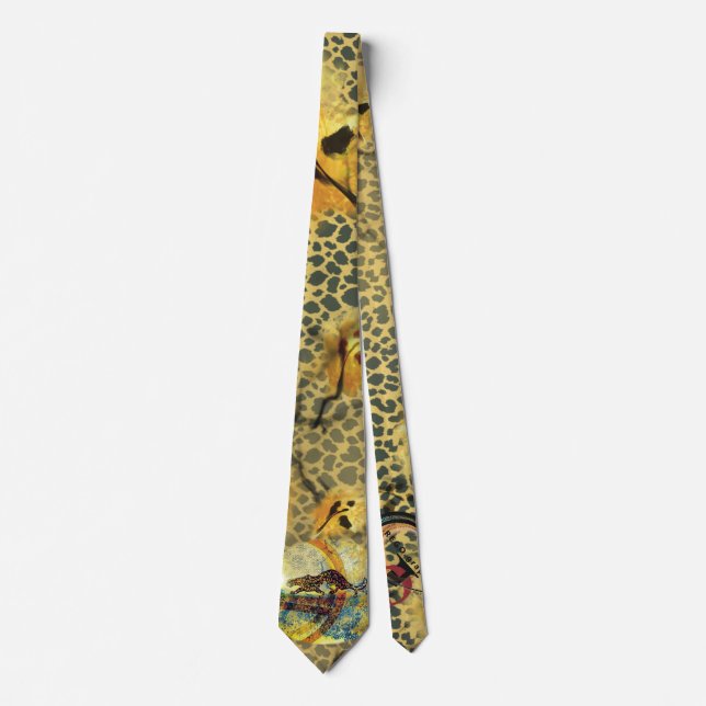 Corbata dios jaguar de la paz Neck Tie (Anverso)
