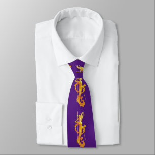Corbata Diosa guerrera de oro Thunder_Cove