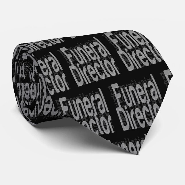 Corbata Director Funeral Extraordinaire (Enrollado)