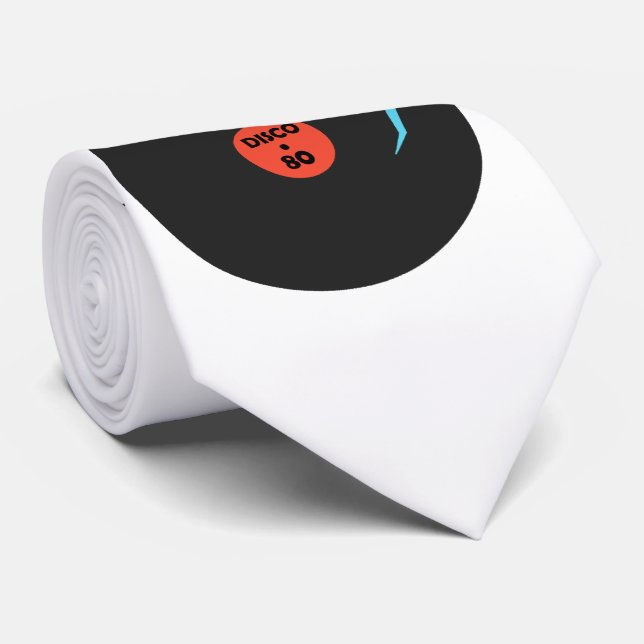 Corbata Disco 80 (Enrollado)