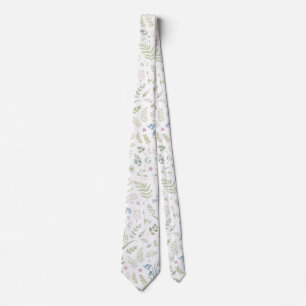 corbata diseñada con campanilla azul