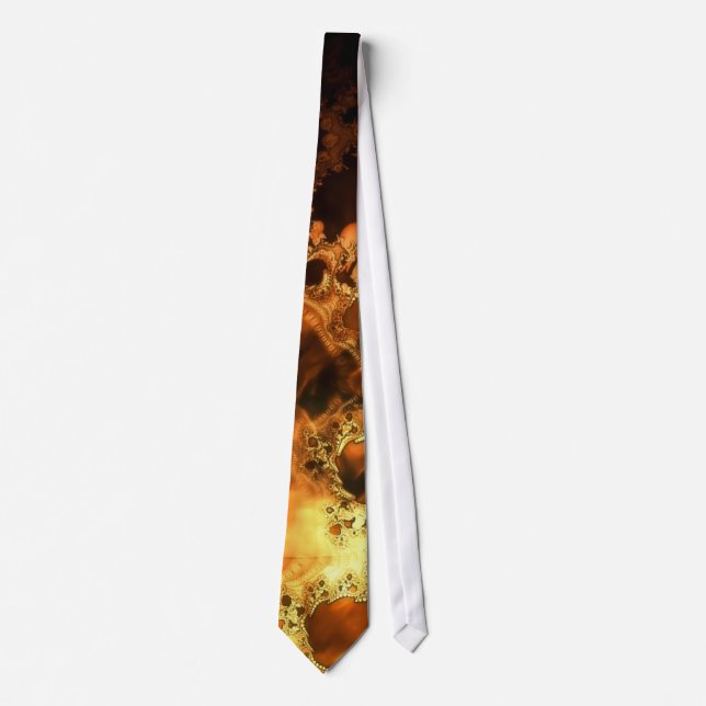 Corbata Diseño 15 del lazo del fractal (Anverso)