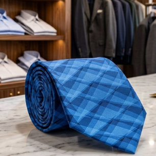 Corbata Diseño abstracto moderno espinoso azul cielo sobre