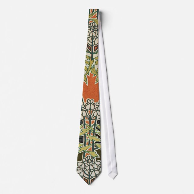 Corbata Diseño Art Nouveau #3 en VictoriaShaylee (Anverso)