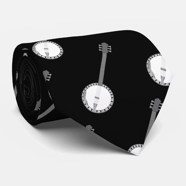 Corbata Diseño Banjo (Enrollado)