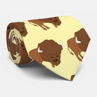 Corbata Diseño Bison de Estados Unidos