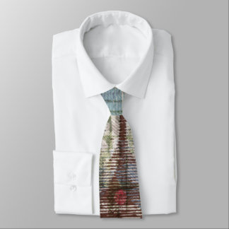Corbata diseño con problemas de estilo vintage
