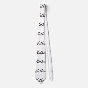 Corbata Diseño conocido artístico de Nathan