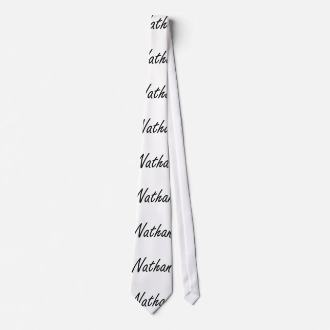 Corbata Diseño conocido artístico de Nathan (Anverso)