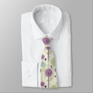 Corbata Diseño Dandelion de verano