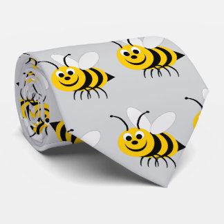 Corbata Diseño de abeja
