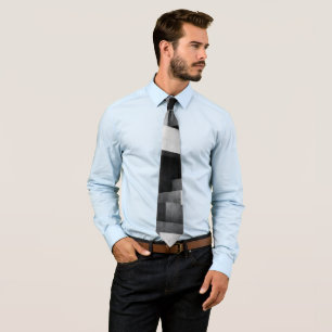 Corbata Diseño de ático brutalista interior monocromo