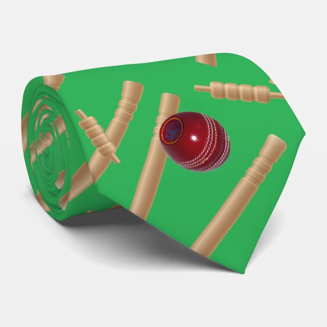 Corbata Diseño De Baloncesto Verde Y Cosas, (Enrollado)