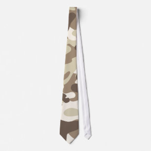Corbata Diseño de Brown Camo