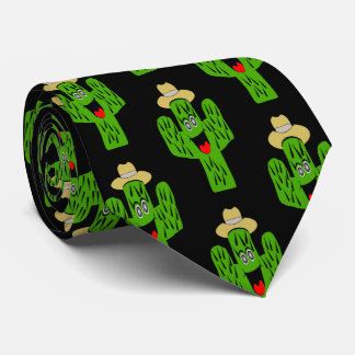 Corbata Diseño de Cactus
