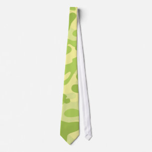 Corbata Diseño de Camo Verde