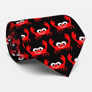 Corbata Diseño de cangrejo