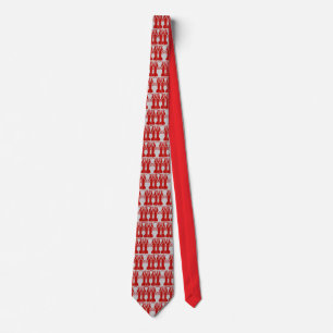 Corbata Diseño de cangrejo de río