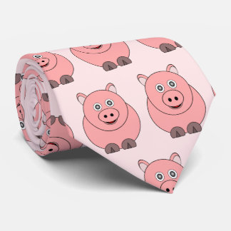 Corbata Diseño de cerdos