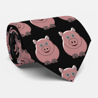 Corbata Diseño de cerdos