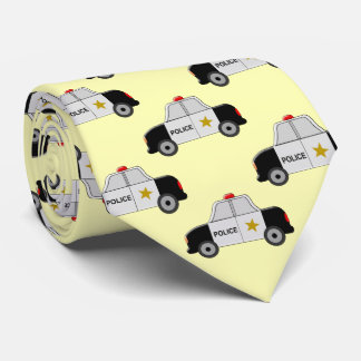 Corbata Diseño de coches de policía