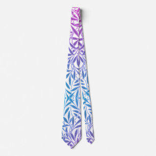 Corbata Diseño de combinación de colores azul y rosa que c
