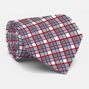 Corbata diseño de cuadros escoceses