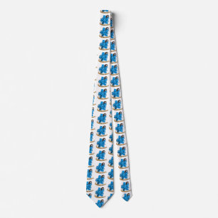 Corbata Diseño de dados de hechiceros
