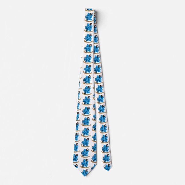 Corbata Diseño de dados de hechiceros (Anverso)