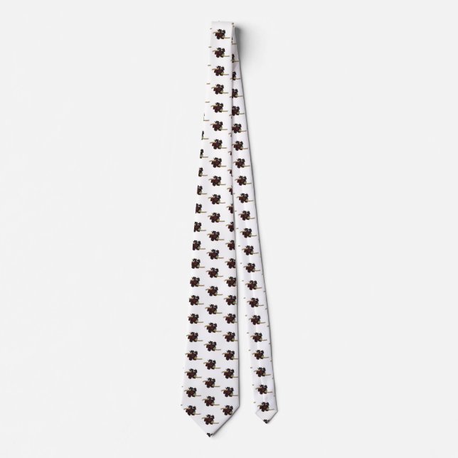 Corbata Diseño de dados de moda (Anverso)