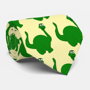 Corbata Diseño de dinosaurios