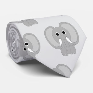 Corbata Diseño de elefante