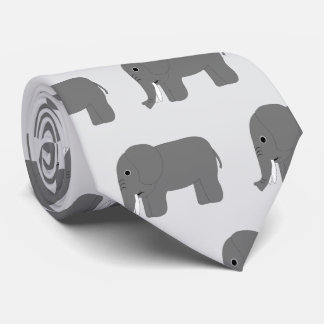 Corbata Diseño de elefante