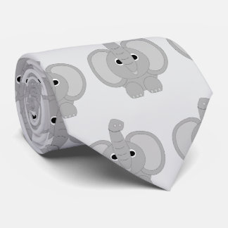 Corbata Diseño de elefantes