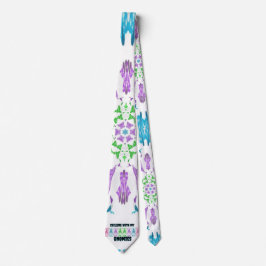 Corbata Diseño de Gnome Mandala