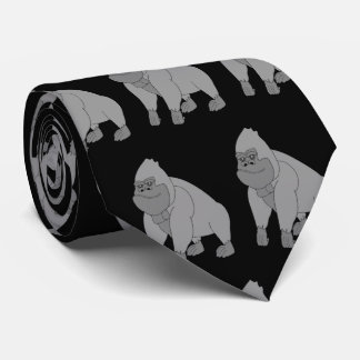 Corbata Diseño de gorila